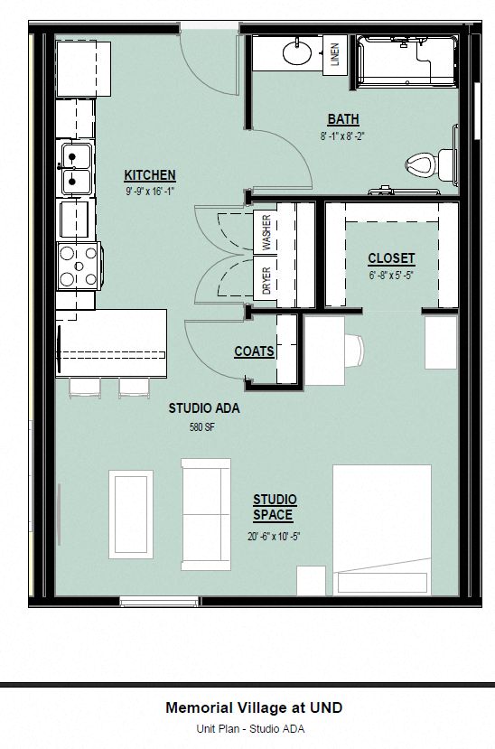 Suite A Floorplan